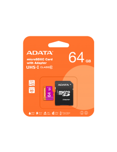 Micro SD+A 64GB A-DATA CL.10